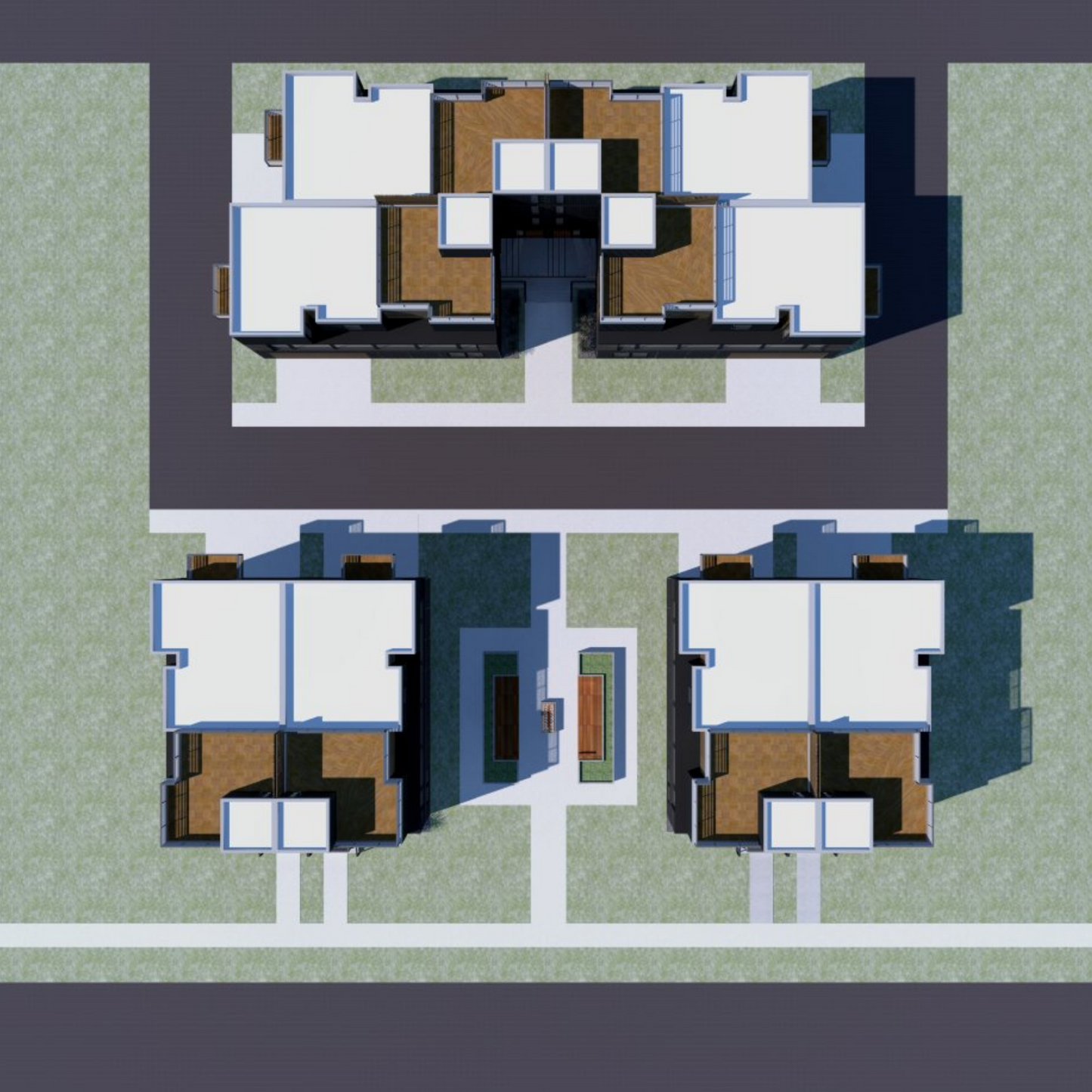 Custom Container Builders Townhomes Site Plan