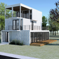 The Odyssey Custom Container Builders Home Side Elevation