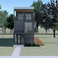 The Newport Custom Container Builders Home Front Elevation