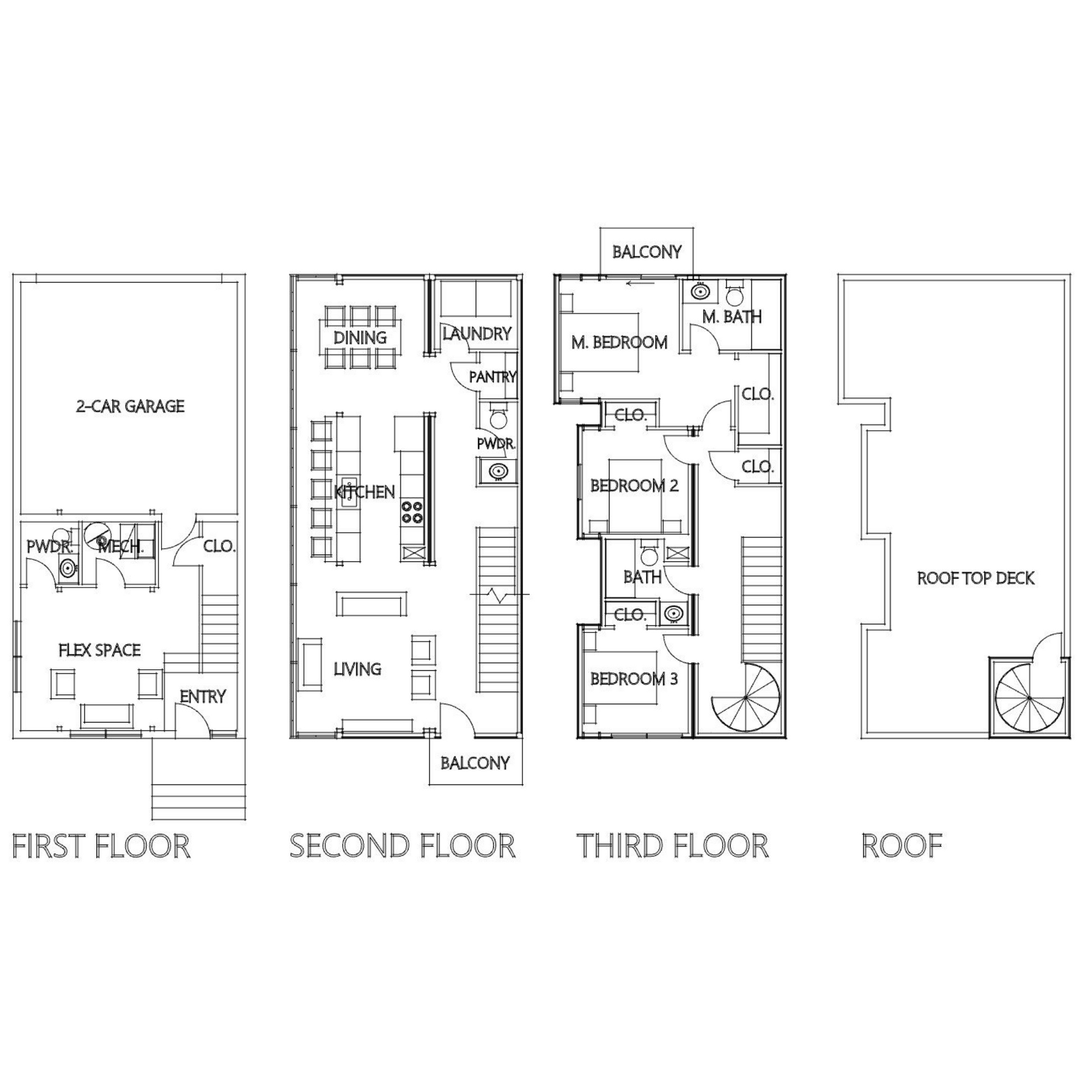 Custom Container Builders Townhomes Floor Plan